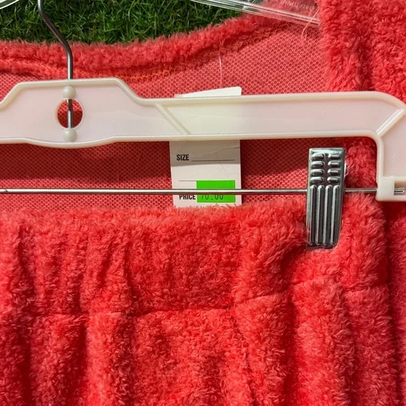 Cozy Red Fleece Robe - Picture 4 of 4